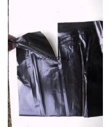 Collerettes en plastique noir