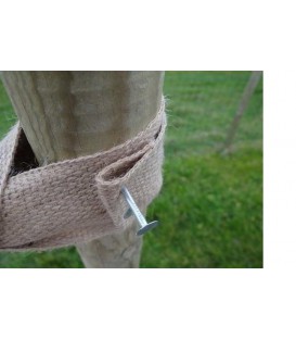 Bande de jute pour tuteurage 